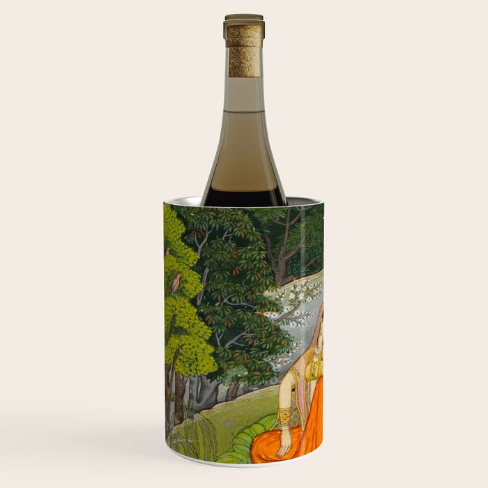 Indian Miniature Painting  Wine Chiller Gallery Image 2