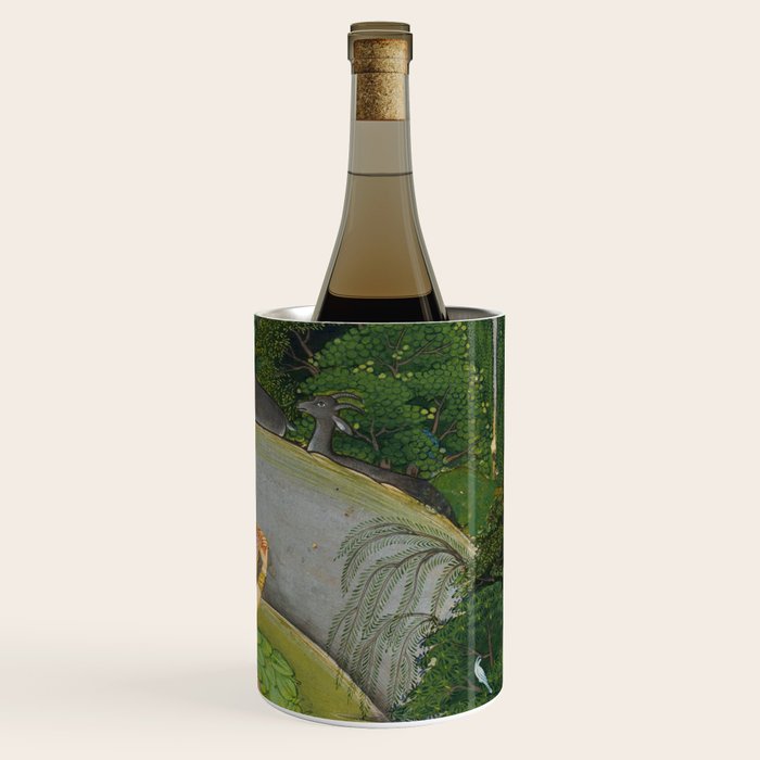 Indian Miniature Painting  Wine Chiller Gallery Image 3