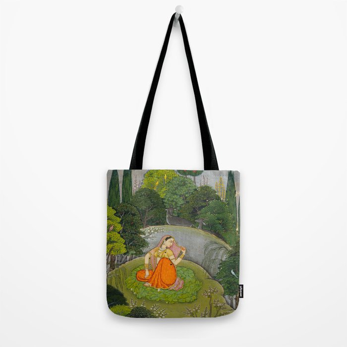 Indian Miniature Painting  Tote Bag Gallery Image 2
