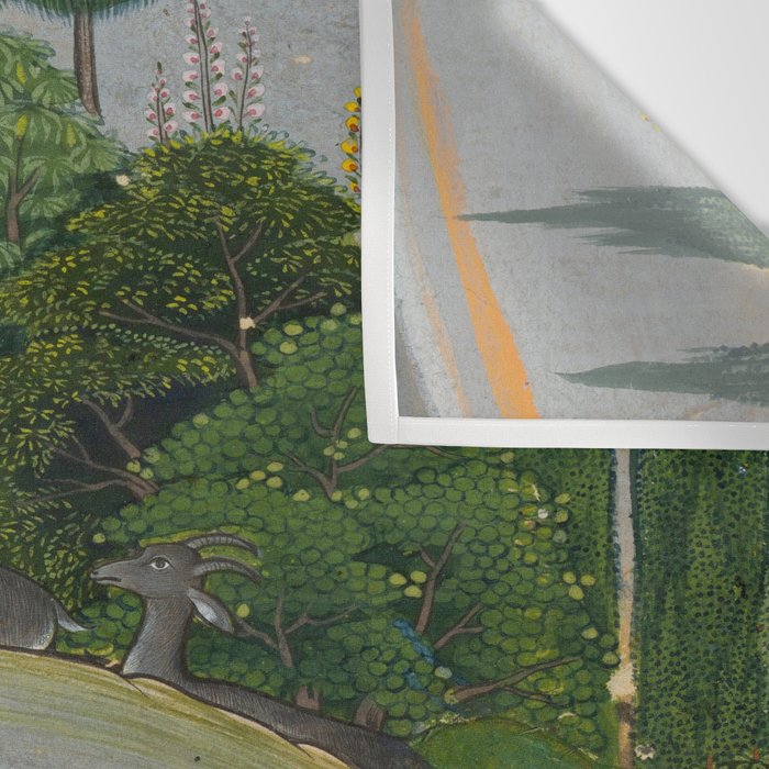 Indian Miniature Painting  Wall Tapestry Gallery Image 3