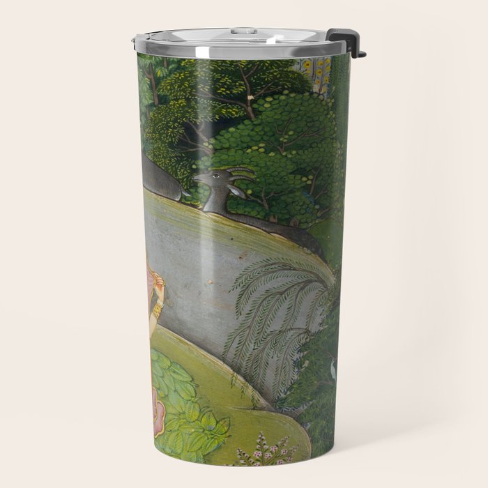 Indian Miniature Painting  Travel Mug Gallery Image 2