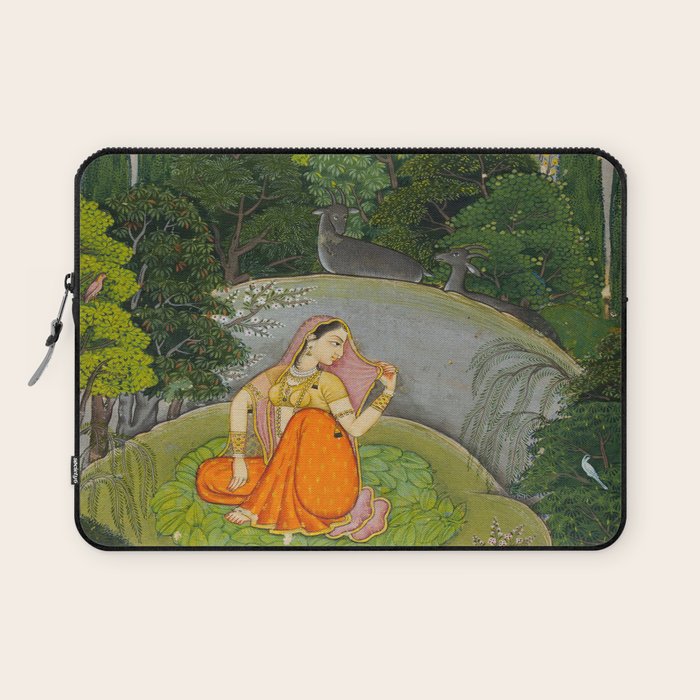 Indian Miniature Painting  Laptop Sleeve Gallery Image 1
