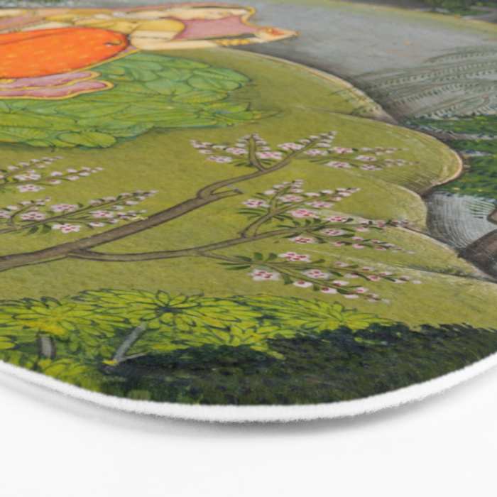 Indian Miniature Painting  Bath Mat Gallery Image 3