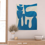 Modern Abstract Minimal Shapes 36 Wall Tapestry Gallery Image 2