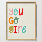 You go girl Serving Tray Gallery Image 1