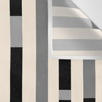 Bauhaus Dessau 1931 Modernist Homage Black Gray Cream Wall Tapestry Gallery Image 3