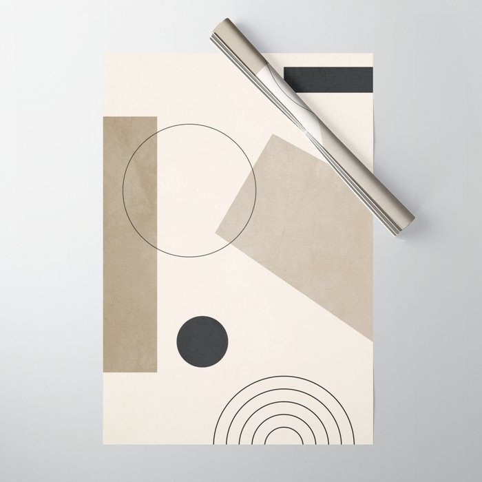 Minimal Geometric 36 Wrapping Paper Gallery Image 1