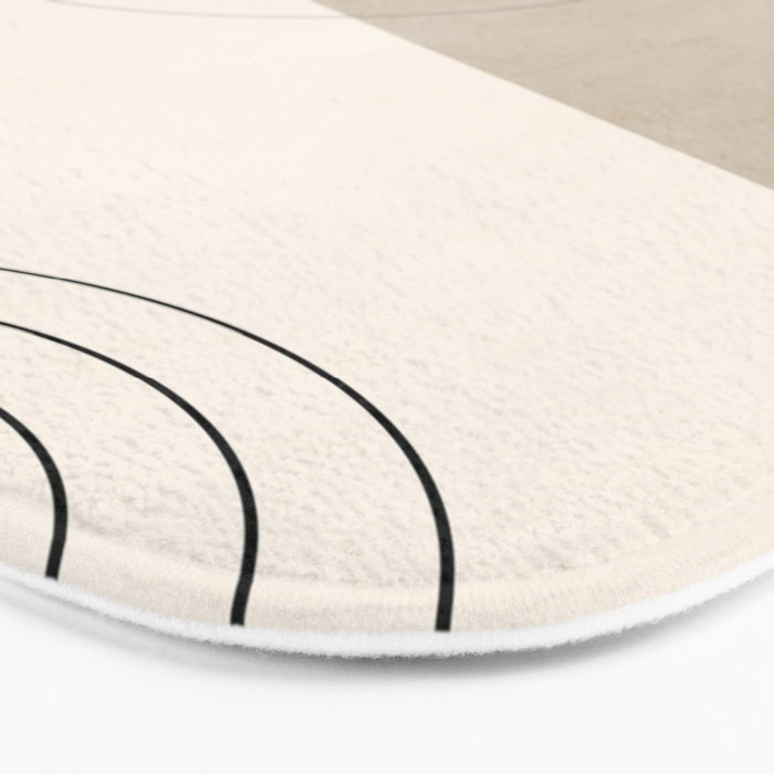 Minimal Geometric 36 Bath Mat Gallery Image 3