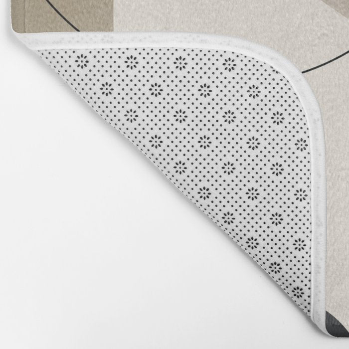 Minimal Geometric 36 Bath Mat Gallery Image 2