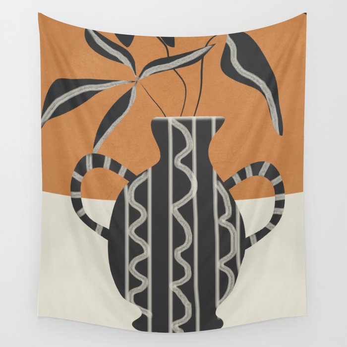 Minimalist Flora 2 Wall Tapestry Gallery Image 4