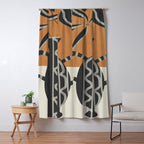 Minimalist Flora 2 Window Curtain Gallery Image 5