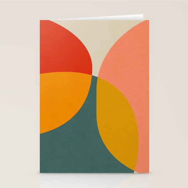 mid century bauhaus modern 2021 3 Stationery Card Gallery Image 2