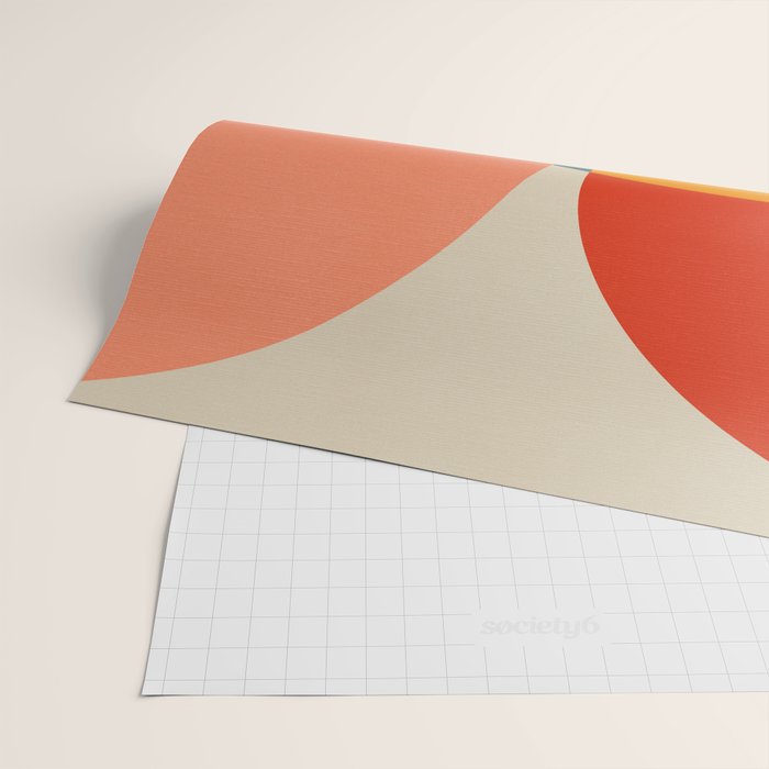 mid century bauhaus modern 2021 3 Wrapping Paper Gallery Image 2