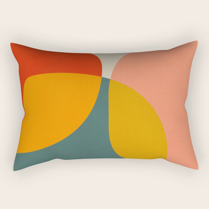 mid century bauhaus modern 2021 3 Rectangular Pillow Gallery Image 2