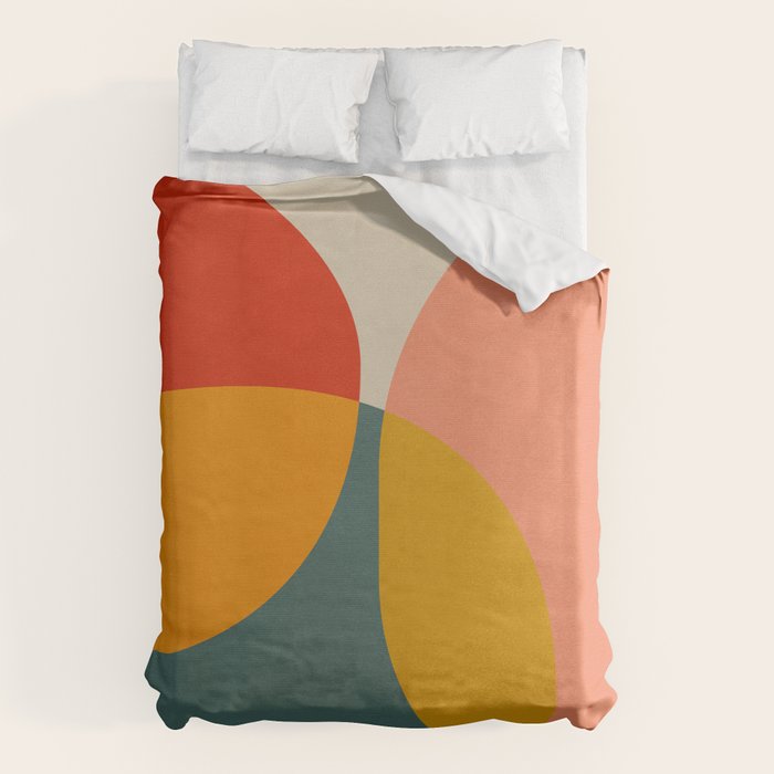 mid century bauhaus modern 2021 3 Duvet Cover Gallery Image 6