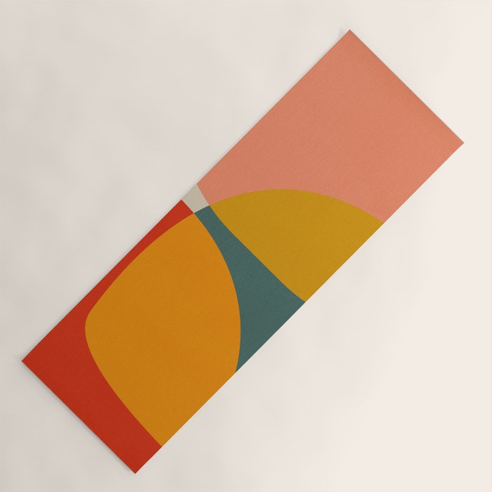 mid century bauhaus modern 2021 3 Yoga Mat Gallery Image 1
