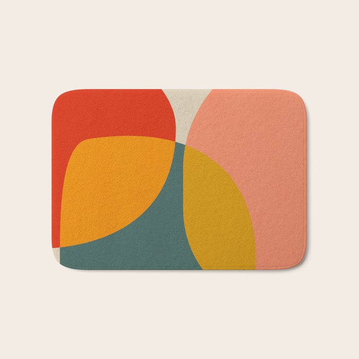 mid century bauhaus modern 2021 3 Bath Mat Gallery Image 1