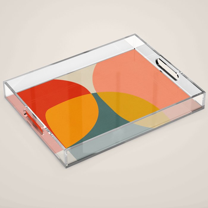 mid century bauhaus modern 2021 3 Acrylic Tray Gallery Image 1