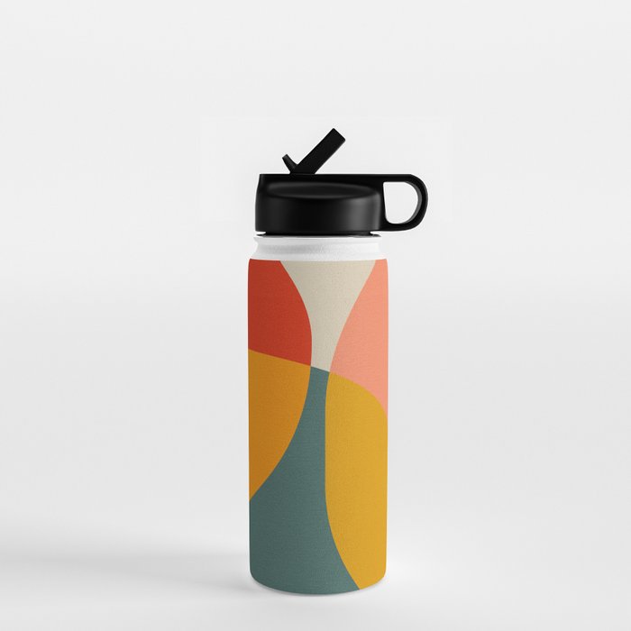 mid century bauhaus modern 2021 3 Water Bottle Gallery Image 1