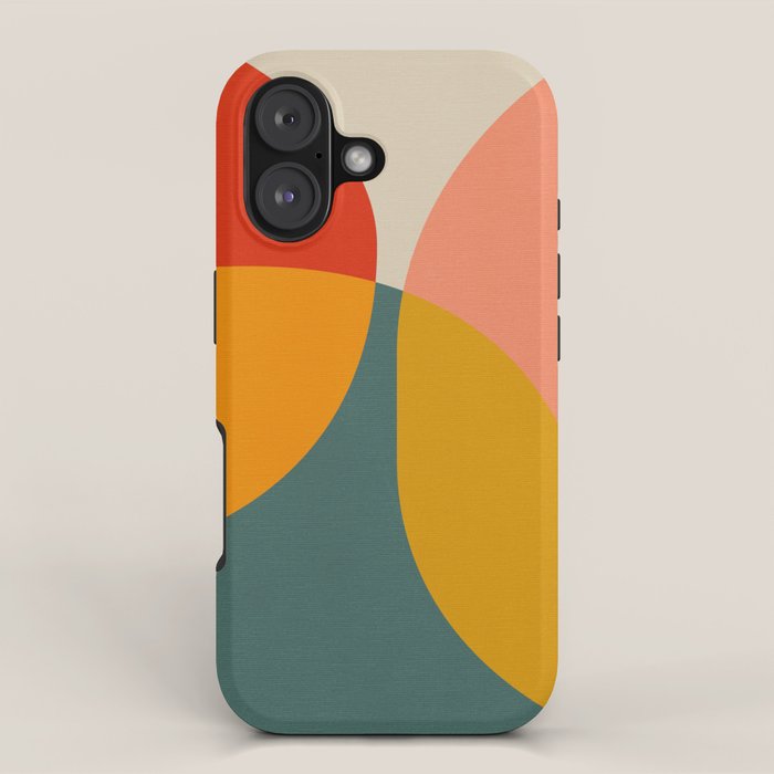 mid century bauhaus modern 2021 3 iPhone Case Gallery Image 1