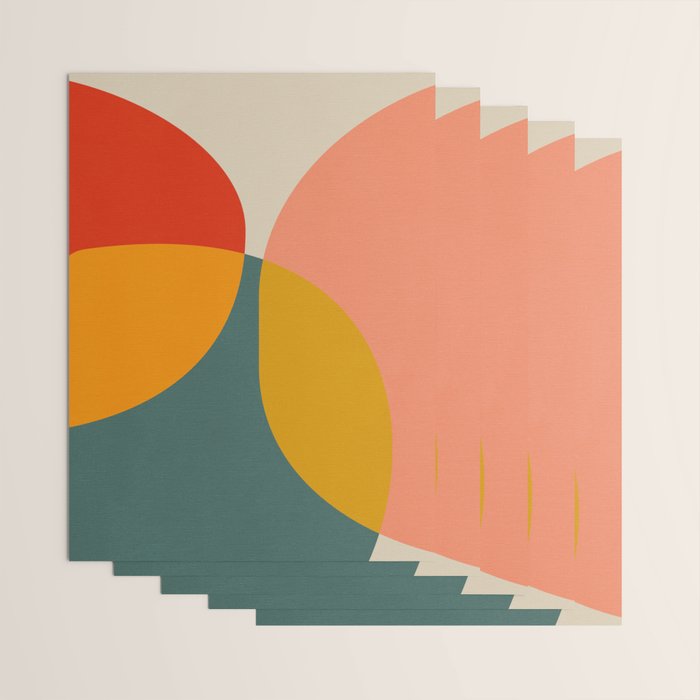 mid century bauhaus modern 2021 3 Wrapping Paper Gallery Image 3
