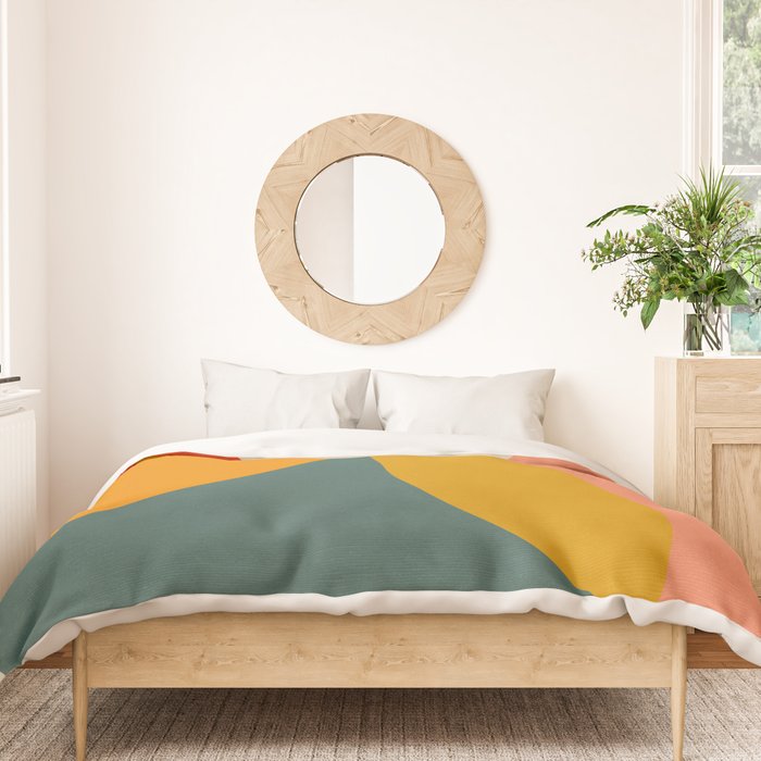 mid century bauhaus modern 2021 3 Duvet Cover Gallery Image 3