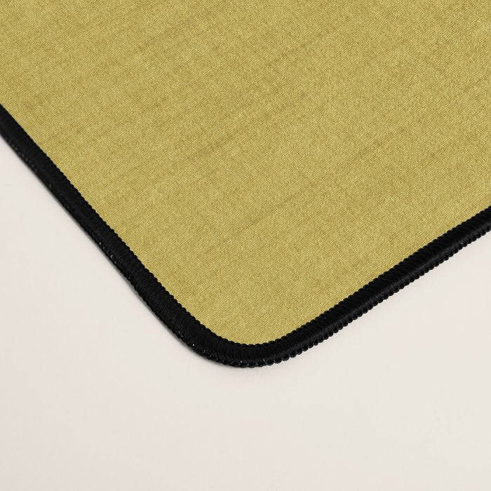 Abstract Bauhaus Shapes pink gold and olive green Desk Mat Gallery Image 4