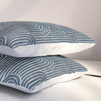 Art Deco Striped Arches Pillow Sham Gallery Image 3