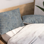 Art Deco Striped Arches Pillow Sham Gallery Image 2