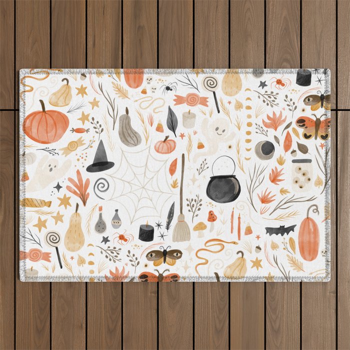 Halloween Outdoor Rug Gallery Image 1
