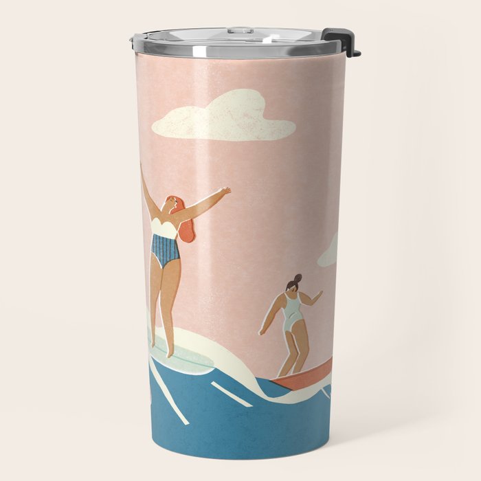 Party wave Travel Mug Gallery Image 2