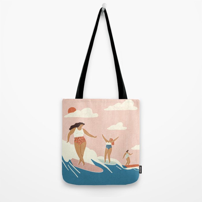 Party wave Tote Bag Gallery Image 2