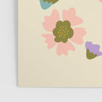 Blooming Flower - Cream  Poster Gallery Image 3