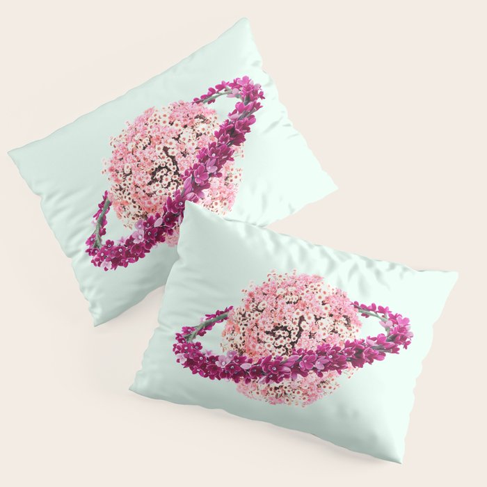 FLORAL PLANET Pillow Sham Gallery Image 3