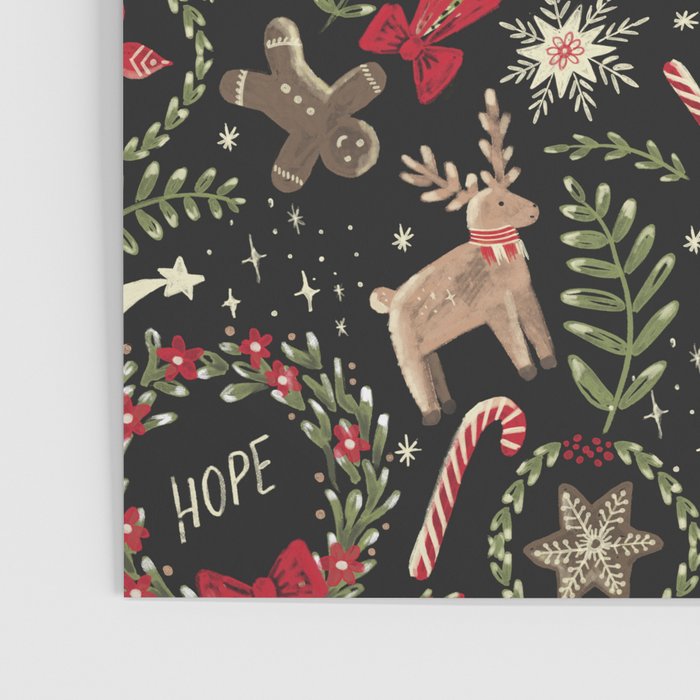 Magical Christmas - Black Poster Gallery Image 3