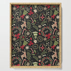 Magical Christmas - Black Serving Tray Gallery Image 1