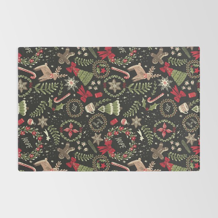 Magical Christmas - Black Rug Gallery Image 2