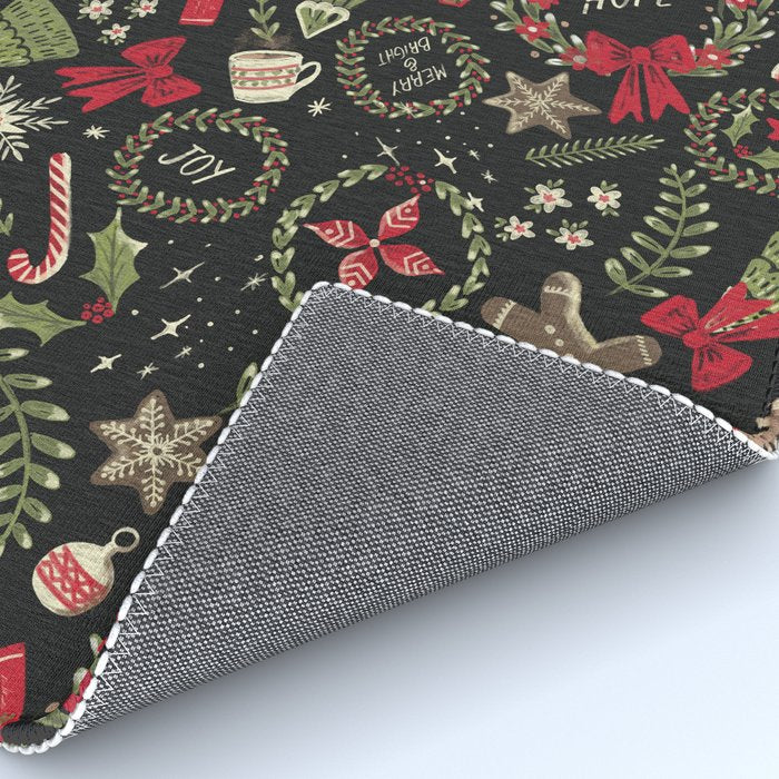 Magical Christmas - Black Rug Gallery Image 4