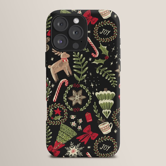 Magical Christmas - Black iPhone Case Gallery Image 16
