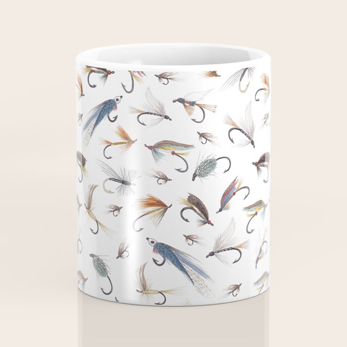 Fly Fishing Lures for Freshwater Fish Coffee Mug Gallery Image 4