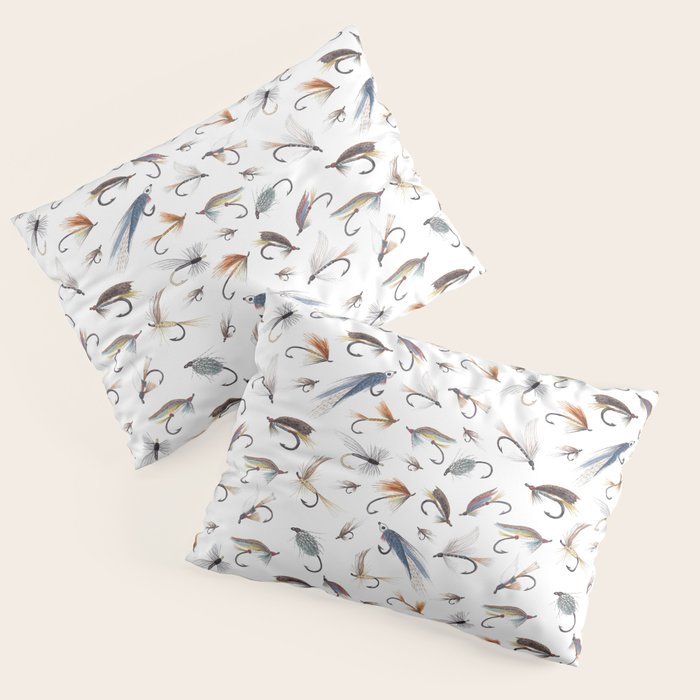 Fly Fishing Lures for Freshwater Fish Pillow Sham Gallery Image 3