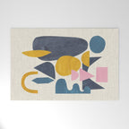 Sunny Blues  Welcome Mat Gallery Image 1