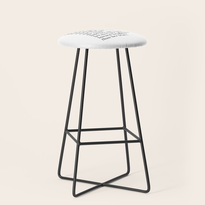 And one day she discovered that she was fierce Stool Gallery Image 1