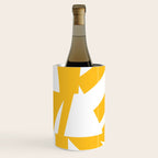 Geometric Pattern 04 Yellow Wine Chiller Gallery Image 3