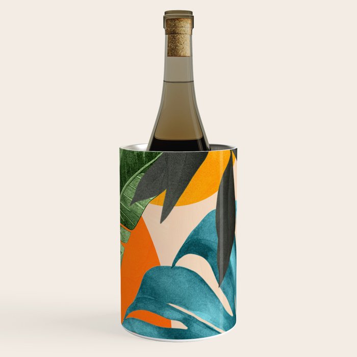 Abstract Tropical Art 15 Wine Chiller Gallery Image 3