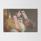 SHHH I'm Reading Rug Gallery Image 2