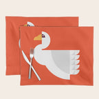 Geometric swan Placemat Gallery Image 1