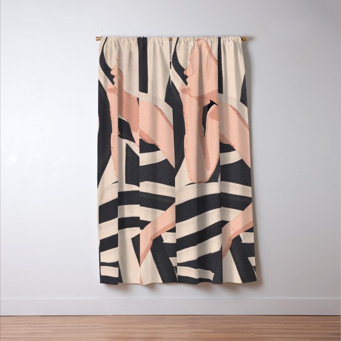 Striped Presence Window Curtain Gallery Image 3