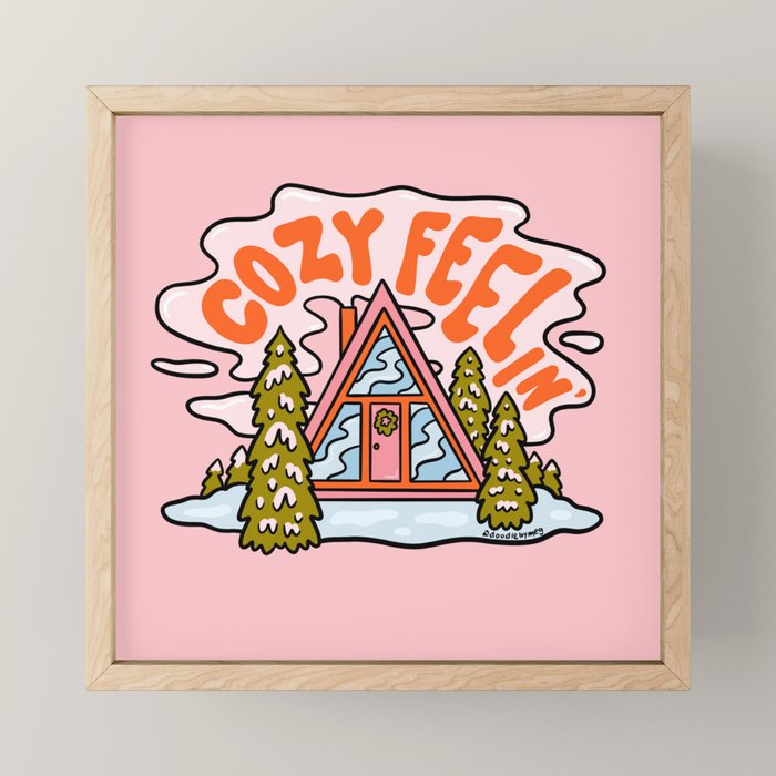 Cozy Feelin' Mini Art Print Gallery Image 1
