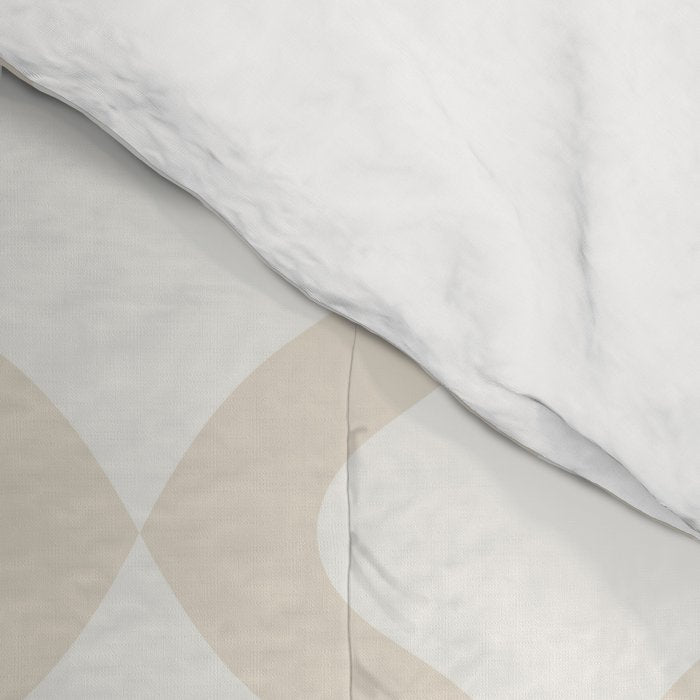 Alva Pattern - Vintage Neutral White Comforter Gallery Image 4